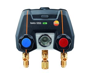 Kit de jauge numérique Testo 550i commandé par application, 1x552i Micron, 2x115i Thermomètre à pince pour tuyaux - Product Image 2