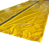 Conduit d'air flexible pliable à plat, antistatique, de type plat industriel