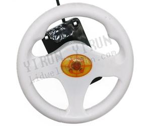 เครื่องเล่นเกมแข่งรถแบบสวิงสำหรับเด็ก พร้อมจอ LCD วิดีโอ โครงโลหะ พวงมาลัย สายรัดนิรภัย อะไหล่เครื่องเล่นสำหรับเด็ก - Product Image 6