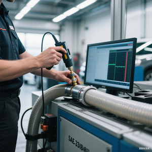 사용자 정의 SAE J30 R6 R7 R8 R9 R12 연료 호스 커버 PET 슬리브 라디에이터 고무 호스 내유성 NBR <span class=keywords><strong>CSM</strong></span> 파이프 ACM 호스 - Product Image 6