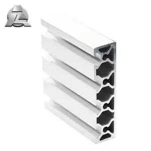 Commercio all'ingrosso grande magazzino a buon mercato argento anodizzato t slot estrusione 20x80 profilo in alluminio