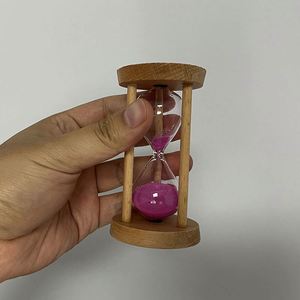 Reloj de Arena de Madera con Logotipo Personalizado, Temporizador de Arena Decorativo de 5 Minutos - Product Image 5