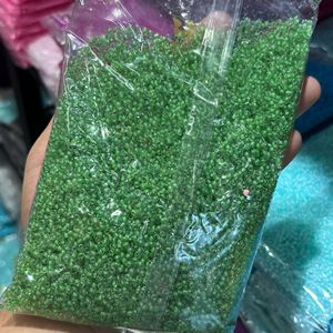 Perles de verre en vrac de 450g, couleur macaron à l'<span class=keywords><strong>intérieur</strong></span>, perles de verre transparentes avec cœur teinté pour la fabrication de bijoux DIY - Product Image 6