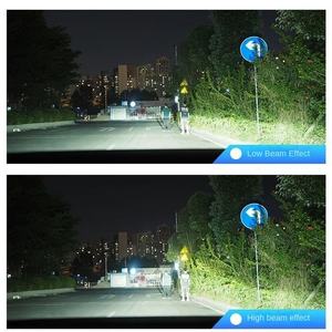 Phare LED 9012 super lumineux pour voitures camions 6000K-6500K couleur 55W aluminium H11 Compatible pour <span class=keywords><strong>Audi</strong></span> <span class=keywords><strong>Q7</strong></span> X6 X5 modifié de loin nouveau - Product Image 3