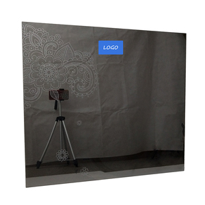 Stampa personalizzata all'ingrosso porta del frigorifero serigrafia vetro temperato con specchio Logo personalizzato <span class=keywords><strong>frigo</strong></span> vetro - Product Image 5