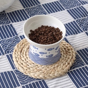 Comedero y Bebedero para Mascotas con Diseño Japonés de Peces, Antideslizante, con Boca Inclinada y Protección para el Cuello, para Perros y Gatos - Product Image 4