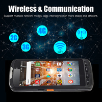 Terminal portable robuste Android 15 GMS WiFi Bluetooth NFC IP65 Lecteur de codes-barres Collecteur de données PDA