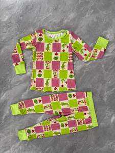 ชุดเสื้อผ้าเด็กน่ารักลายตัวอักษรแบบคอลลาจ ผ้าใยไผ่นุ่ม เสื้อแขนยาว กางเกงจ็อกเกอร์ สำหรับเด็กผู้หญิง รุ่นใหม่ล่าสุด - Product Image 5