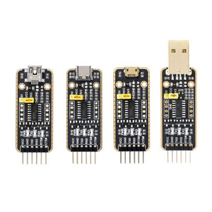 Módulo USB a UART, conectores Micro / Mini / Tipo-A / Tipo-C, transmisión de alta velocidad, compatible con múltiples sistemas - Product Image 1