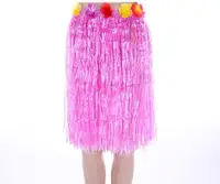 वयस्क यूनिसेक्स फूल हवाई पोशाक स्कर्ट पार्टी समुद्र तट स्कर्ट मिश्रित रंग कॉस्टयूम