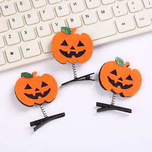 Accesorios para la Cabeza con Temática <span class=keywords><strong>de</strong></span> Halloween: Sombrero <span class=keywords><strong>de</strong></span> Bruja, Calabaza, Fantasma, Murciélago, Gato Negro, Pasadores para el Cabello, Set <span class=keywords><strong>de</strong></span> Regalo para <span class=keywords><strong>Fiesta</strong></span> <span class=keywords><strong>de</strong></span> Halloween y Baile - Product Image 3