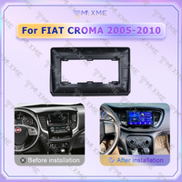 Bingkai DVD mobil produk Aksesori Mobil Baru Panel Facia kit potong dasbor Audio untuk 2005-2010 FIAT CROMA 9 inci Bingkai