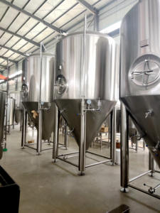 ถังหมักเบียร์สแตนเลสขนาด 200 ลิตร ถึง 10,000 ลิตร อุปกรณ์การหมักเชิงอุตสาหกรรม โครงการแบบครบวงจรรวดเร็ว - Product Image 6