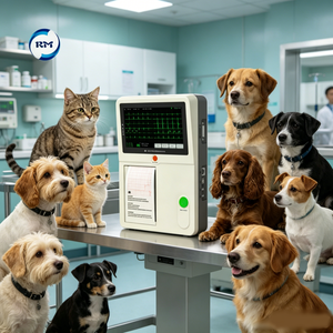 Monitor ECG Portátil <span class=keywords><strong>de</strong></span> 7 Derivaciones para Animales, Análisis Automático, Batería Recargable, Dispositivo <span class=keywords><strong>de</strong></span> Diagnóstico Cardíaco Veterinario para España y Rusia - Product Image 4