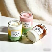 Individuelle Farbige MW-Neuartige Kerzen Personalisierte Umweltfreundliche 100% Organische Sojawachs-Kunstkerze für Weihnachten Ostern
