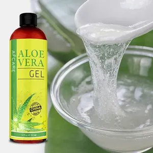 Aloe Vera jel Puro organik 92% alkol ücretsiz nemlendirici Aloe Vera yatıştırıcı jel