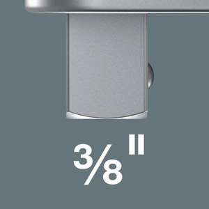 WERA - 05078205001 9x12 Inserto de accionamiento cuadrado 3/8 '' - EAN 4013288023759 LLAVES DE TORQUE BITS - Product Image 3