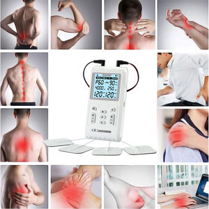 快適な<span class=keywords><strong>2</strong></span>チャンネル高周波ポータブル臨床検査理学療法士医師用4in1干渉電気療法ロシア式TENS EMSデバイス - Product Image 5