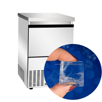 Distributeur automatique d'eau glacée de machine à glaçons de pépite commerciale et de fabrication de glace