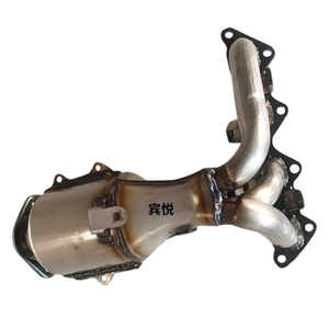 Phụ tùng ô tô nhà máy xả chất xúc tác cho động cơ xe Manifold jac binyue 1.8 phía trước tự động Hệ thống xả xúc tác chuyển đổi - Product Image 1