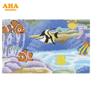 Tranh Ghép Hình Họa Tiết Cá Heo Tùy Chỉnh Giá Rẻ Tranh Tường BỂ BƠI Khảm - Product Image 6