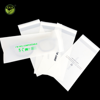 Bolsas de Correo Compostables Ecológicas Personalizadas de PLA+Almidón de Maíz, Bolsas de Embalaje Biodegradables para Ropa y Gafas con Cierre Hermético
