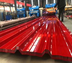 Chất Lượng Cao 0.45Mm 0.6Mm Dày Kẽm Tráng Sóng Mạ Kẽm Thép Tấm Lợp Cho Nhà Xây Dựng Prepainted Thép Tấm - Product Image 1