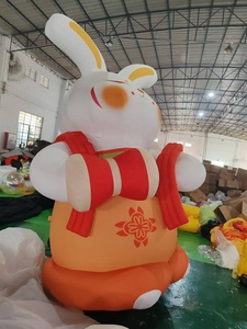 Linternas inflables de conejo <span class=keywords><strong>Luna</strong></span> Festival del medio otoño globo inflable de <span class=keywords><strong>luna</strong></span> de conejo - Product Image 3