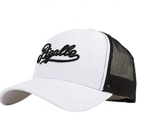 Gorra de béisbol clásica de malla frontal de algodón con ala curva de 6 paneles, gorra de camionero con bordado 3D de alta calidad personalizada