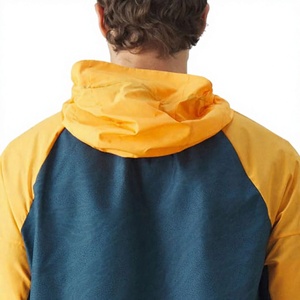 Chaqueta Cortavientos para Hombre, Diseño Color Block, Sin Capucha, Transpirable, Cierre de Cremallera, Bolsillo Frontal, Estilo Casual, para Invierno, Corte Regular - Product Image 3