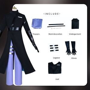 Disfraz de Cosplay de Ivan Till del Juego Alien Stage, Tela Jacquard, Uniforme de Estilo Chino de Anime, Pelucas de Halloween de Ivan, Disfraces para <span class=keywords><strong>Mujer</strong></span> - Product Image 3