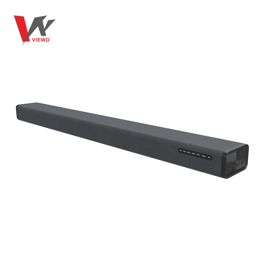 Altoparlante Soundbar Bluetooth senza fili copertura in tessuto Soundbar Display a LED soundbar TV Soundbar