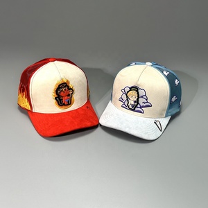 Gorra de Camionero de Béisbol de 5 Paneles de Gamuza con Parche Bordado y Logotipo Personalizado para Hombre 2024 - Product Image 6