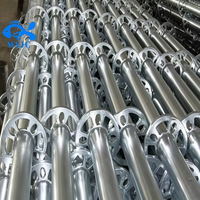 Échafaudage Layher Type Ringlock, galvanisé à chaud, échafaudage à anneaux multidirectionnels, OEM personnalisé pour les projets de construction