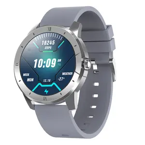 MX12新款智能手表血压男士全触摸屏运动健身手表IP67防水BT安卓ios智能手表男士