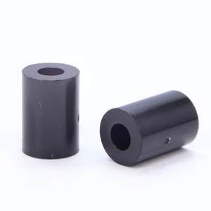 10 pièces/sac Colonnes d'espacement isolantes rondes en nylon noir de haute qualité M7 M11 Colonnes d'espacement métriques en plastique ABS - Product Image 1