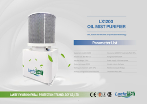 Lante ly tâm dầu Mist Lọc Saw phay Mài CNC máy công cụ dầu Mist ly tâm phân hủy kích hoạt - Product Image 5