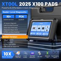 XTOOL X100 PADS Scanner OBD2 et programmeur de clés Mise à niveau 2025 avec plus de 32 fonctions de réinitialisation
