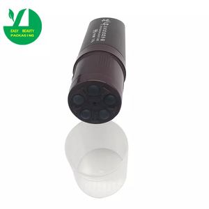 Flacon en plastique avec <span class=keywords><strong>cinq</strong></span> boules à rouleau, art de massage, emballage pour crème, huile, 10 ml, 100ml - Product Image 3