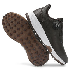 Summer <strong>Golf</strong> <strong>Shoes</strong> Comfortable Cushioning Knob Laces Waterproof Anti-Slip Height Increasing Design Leather Upper Rubber - Product Image 6