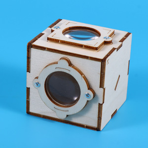 Kit Fai-da-Te per Esperimenti Scientifici, Modello in Plastica e Legno di Gru Manuale, Giocattolo Tecnologico STEM Unisex Senza Batterie - Product Image 4