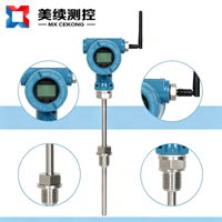 Transmitter Suhu Rtd Pt100 4-20ma dengan Layar LED Sensor Suhu Industri Pt100 Termokopel