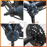Capteur d'assistance au pédalage pour vélo électrique KT PAS F8C FV12L F12L, capteur PAS avec prise SM/WP, installation à gauche pour kit de conversion Eike