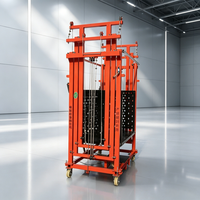 Tour de levage électrique portable sans fil à commande à distance, 4-6m/min, en acier au carbone épaissi, automatique