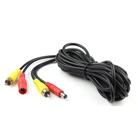 Cable de Alimentación RCA DC de 5M-50M, Cable de Extensión para Cámara de Seguridad de 5.5x2.1MM