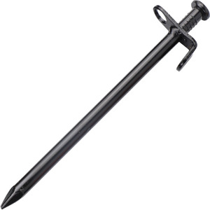 Estacas para Tienda de Campaña YCX YCX-0922 de Acero Aleado Negro Grueso de Grado Industrial de 20cm/30cm para Camping y Montañismo, Paquete de 12 - Product Image 1