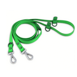 Laisse de dressage pour chien en sangle enduite de PVC solide, durable et luxueuse, imperméable, longue, pour l'appel, le suivi, la natation et la formation - Product Image 4