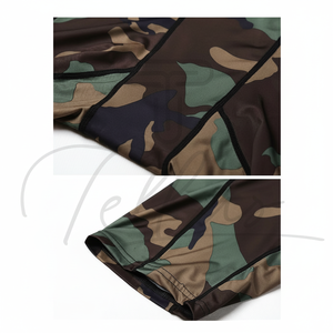 Pantalones Cortos Deportivos Cómodos para Hombre, Cintura Elástica, 2 en 1, para Gimnasio, Entrenamiento, Compresión, Correr - Product Image 1