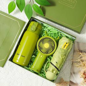 Coffrets Cadeaux Personnalisés avec Logo : Mini Ventilateur et Parapluie pour Mariage, Souvenirs pour Invités, Cadeaux <span class=keywords><strong>d</strong></span>'<span class=keywords><strong>Anniversaire</strong></span> - Product Image 4