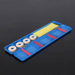 Blue Multi-Purpose <b>Float</b> Box 44.5x7.7x3cm ABS Engineering <b>Plastic</b> Fishing Tackle Storage Case Unisex Use - Product Image 3